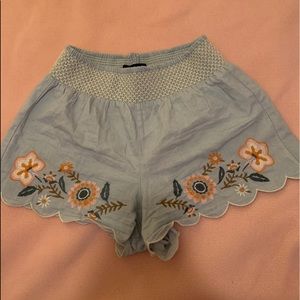 Aeropostale embroidered shorts